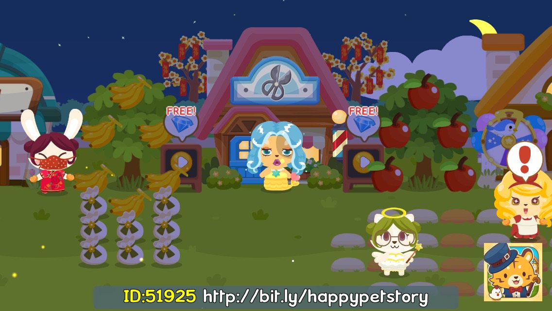 LoveLetter2Liam's tweet photo. OMG! The special drops from #HappyPetStory balloons look so cute! My Invite ID: 51925 https://t.co/r0ka5Lr5Nw https://t.co/BZLnVlVjFB