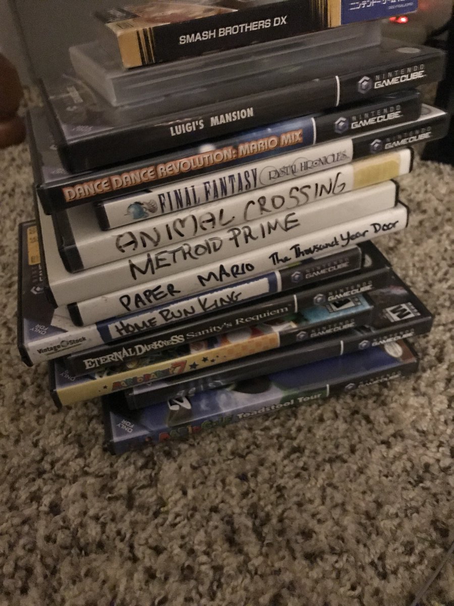 V1RACY's tweet photo. I got tons of games to test the @EON_gamingHD GCHD with! #progressivescan @HackInformer https://t.co/BzHEfR7p3f