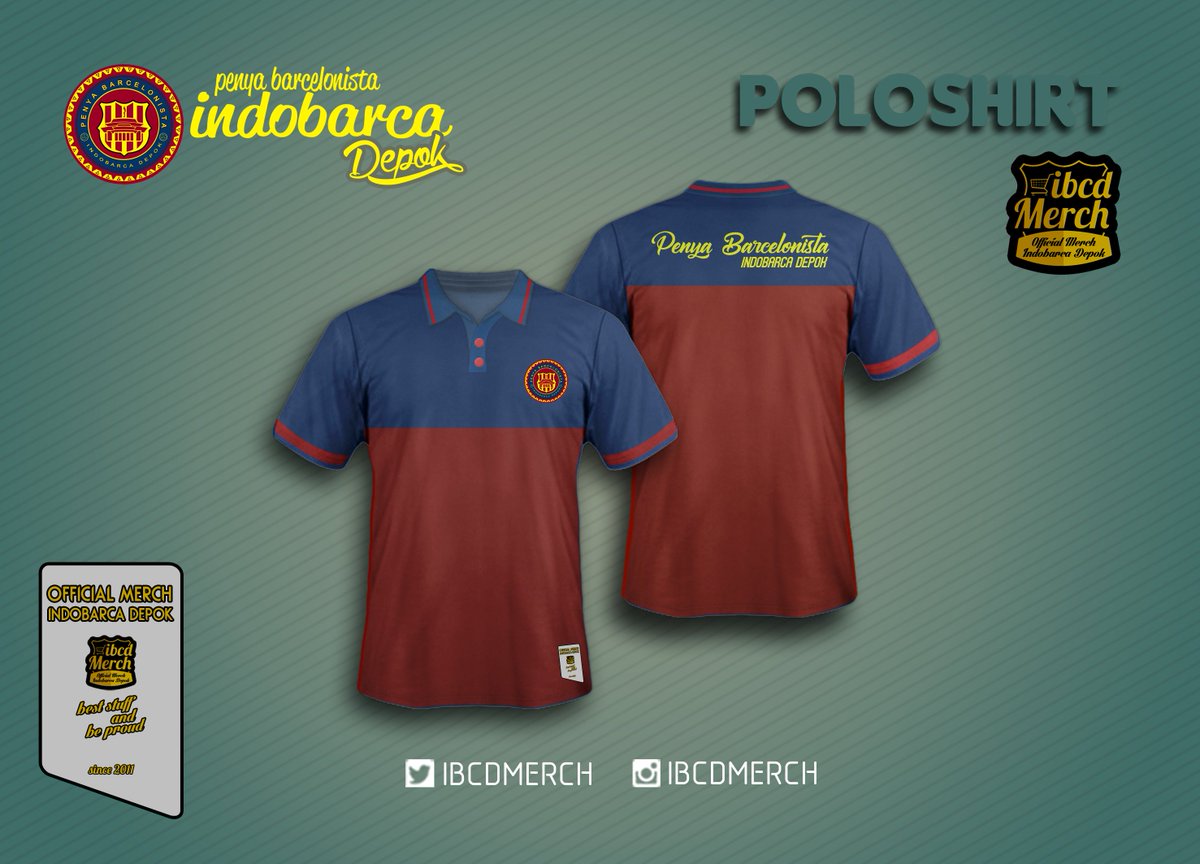IBCDmerch's tweet photo. Terima kasih yang sudah ikut Pre-Order Polo Shirt @INDOBARCA_DEPOK , besok akan masuk produksi dan nanti akan diinfokan kembali untuk update selanjutnya. 🙏👏 https://t.co/q3JBdIf9uB