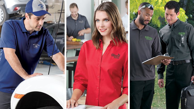 sanmar_corp's tweet photo. #ICYMI Today on #SanMarU's #FabricBlog: The New Workwear Guide https://t.co/BTbkxo1glS https://t.co/hS2hEHYLS1