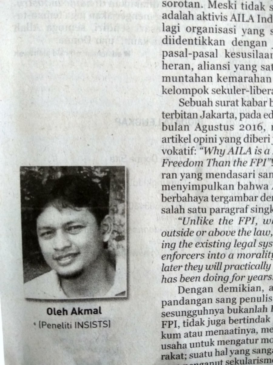TanpaJIL's tweet photo. Hai gaes, ada yg sudah baca Harian Republika hari ini? ✊😊 @malakmalakmal @hafidz_ary
@ailaindonesia 

#Tercetar
#Ramaikan 
#cerdasmemgawalRUUKUHP
#tolaklgbt https://t.co/Zjcn3TX0Jq