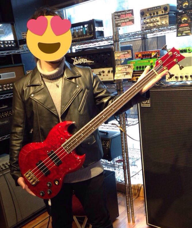 ESP ARROW FR Liquid Metal Red カラーオーダー品