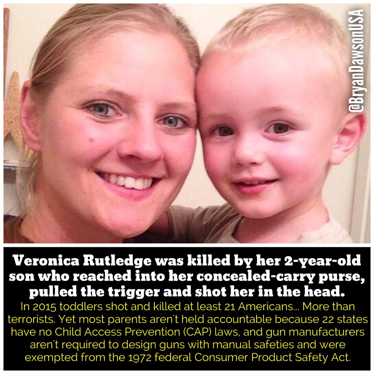 ‪6/ Require manual safeties. Guns are the 3rd leading cause of death for children in the US. Yet manufacturers aren't required to add manual safeties that could prevent a child from pulling trigger & accidentally firing it. ‬<br />
<br />
‪#StonemanShooting #EnoughIsEnough #GunControl #Parkland‬