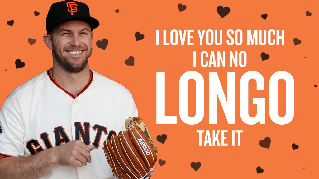 Just can’t take it...  #ValentinesDay | #SFGiants https://t.co/FKXCnoaumL