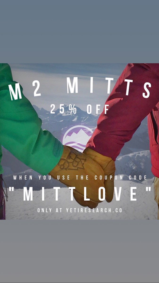 YetiResearchCo's tweet photo. 25% off the M2s using checkout code: MITTLOVE.  Ends tomorrow night 11:59 pm EST.  https://t.co/wO7pkzh1v0  #yetiresearch #findyouryeti https://t.co/1B3K2VI0Hf