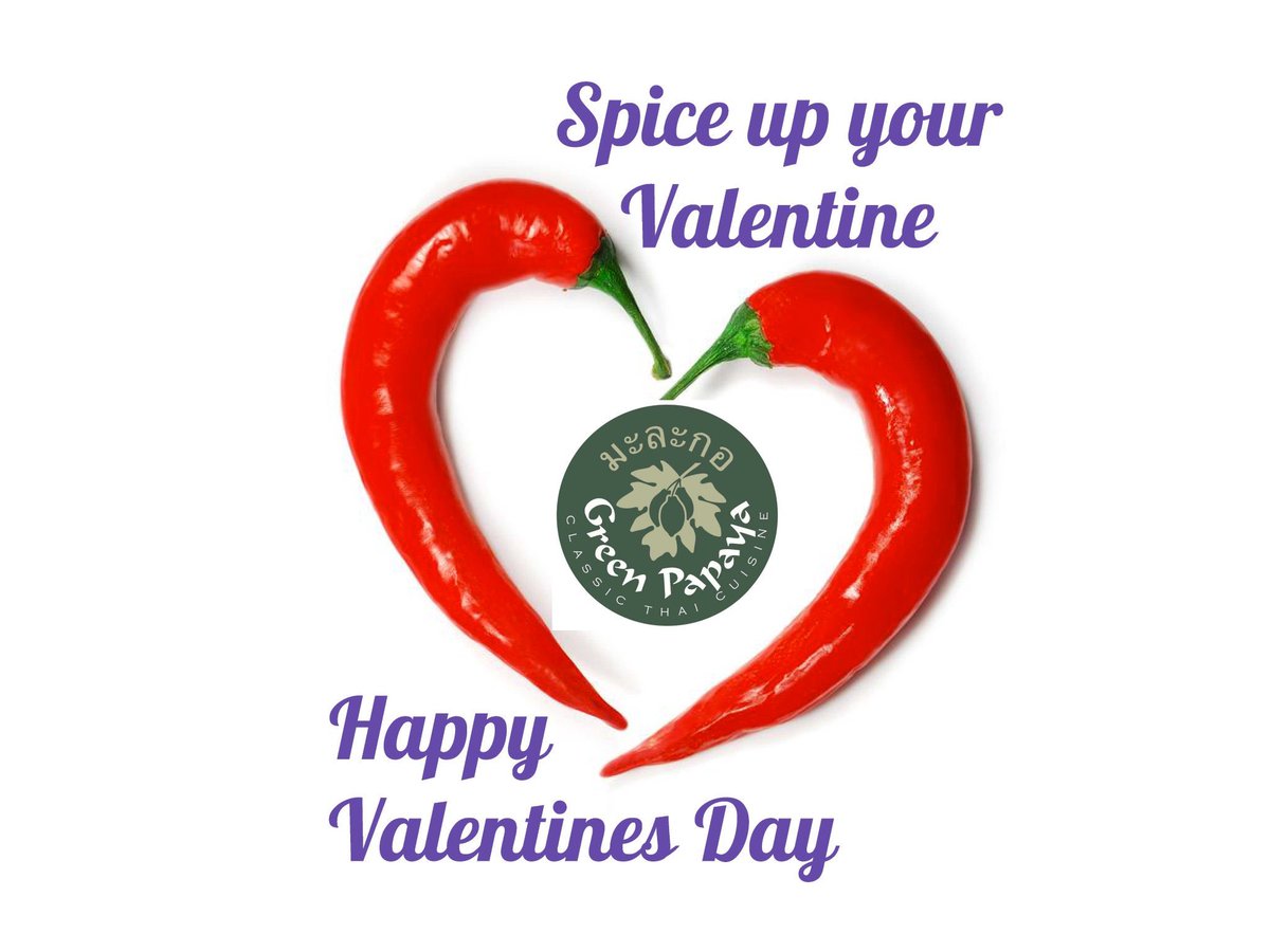 #LoveIsInTheAir18 #HappyValentineDay #treat your #love with #datenight #dinner #takeout or delivery #thaifood