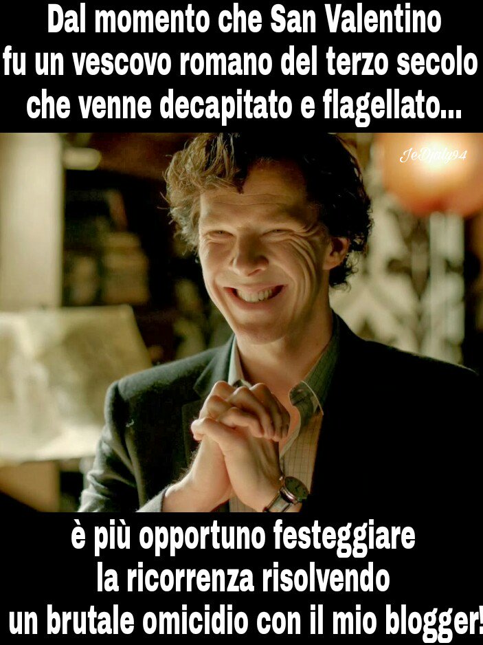 DjalyHope94's tweet photo. #italiansherlock #Sherlock #SanValentino #sherlockbbc https://t.co/QiRcBCOWTR
