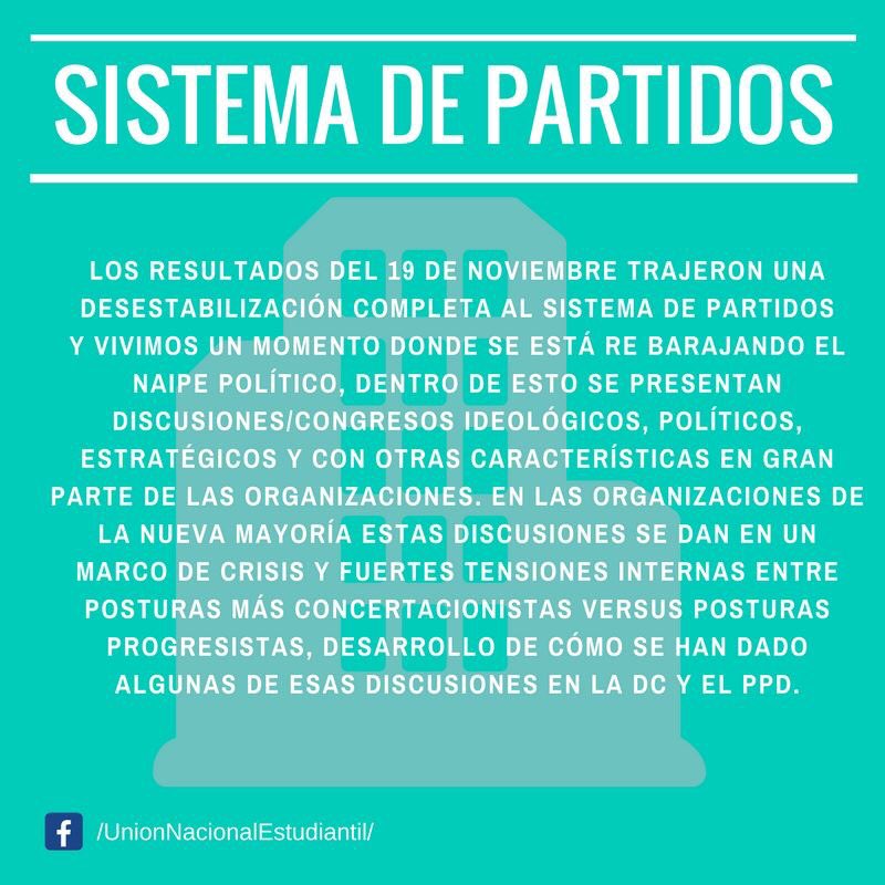 ND_Chile's tweet photo. [Destacados semanales • @UNE_Chile]

Busca dar a conocer una serie de noticias importantes ocurridas durante la semana con breve reseña introductoria o de opinión donde tanto las noticias seleccionadas como el enfoque dan a conocer la visión política y los temas de interés. https://t.co/bl0VSjr1T6