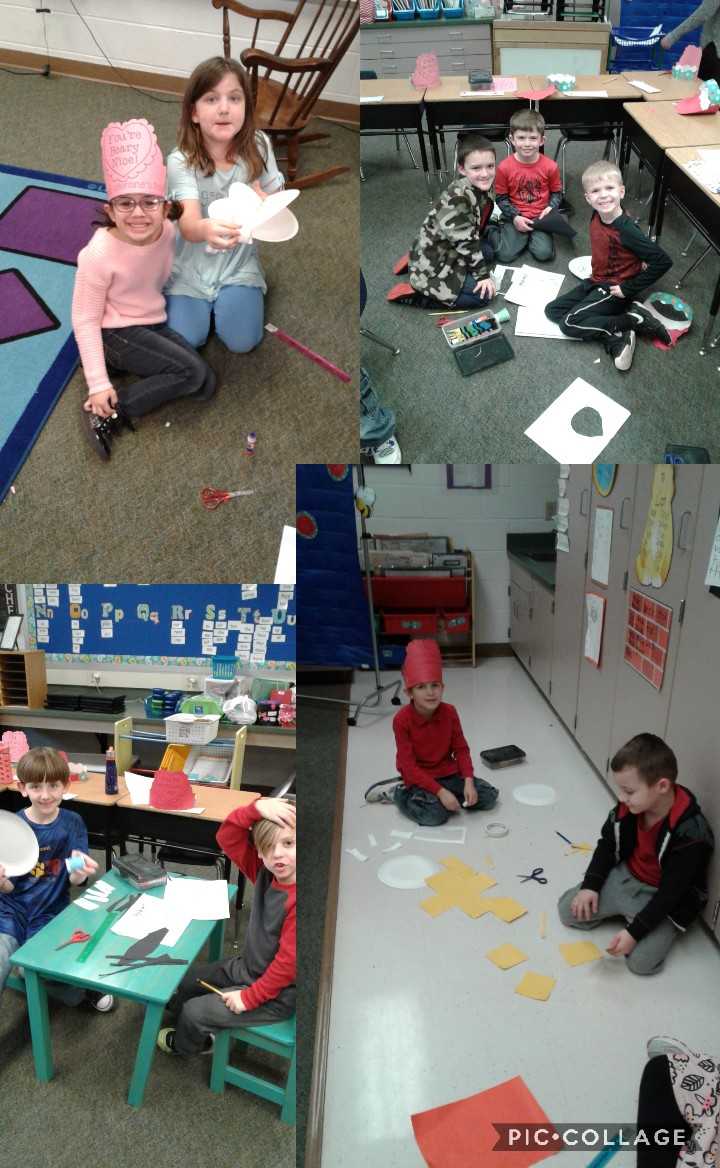PVFirstGradea6's tweet photo. Building a helicopter that can deliver a valentine to a friend https://t.co/EPoJLY2csR