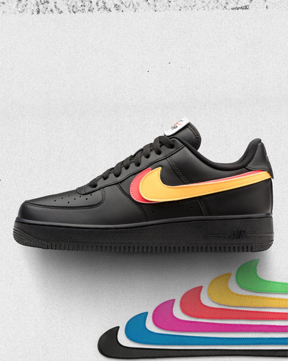 air force one velcro swooshes