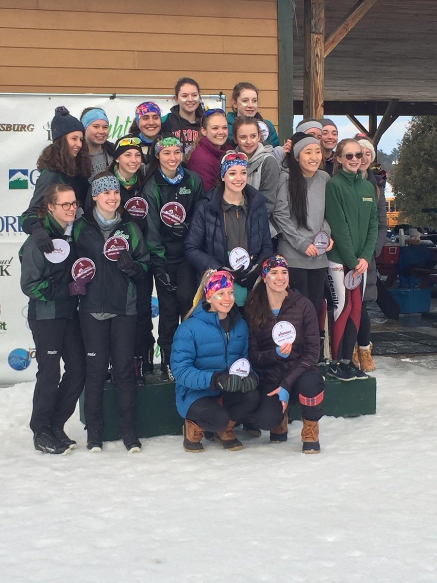 QbyAthletics's tweet photo. Queensbury's Girls Nordic Ski Team wins the Section 2 Championship and qualifies 4 racers for States! Great job girls! https://t.co/bd13wN6yYy