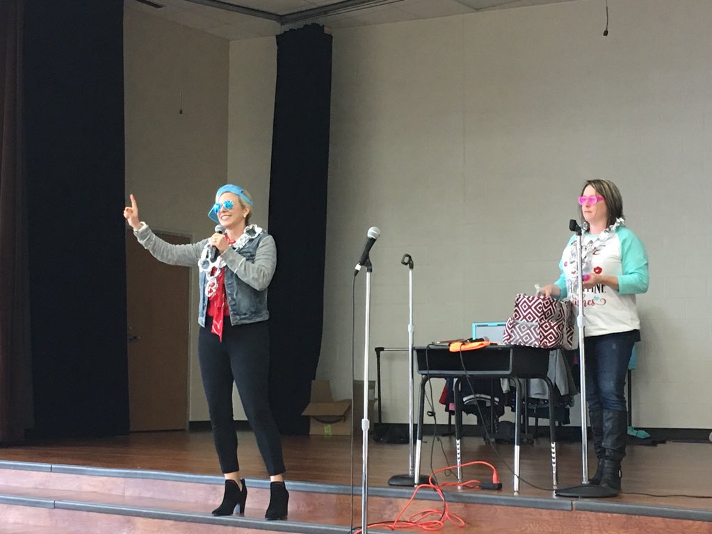 thompson_ELAR's tweet photo. Does your principal and AP have a double life as an awesome lunch dance party DJ?!? #poperocks #awesomeadmin https://t.co/NvrywbLBM4