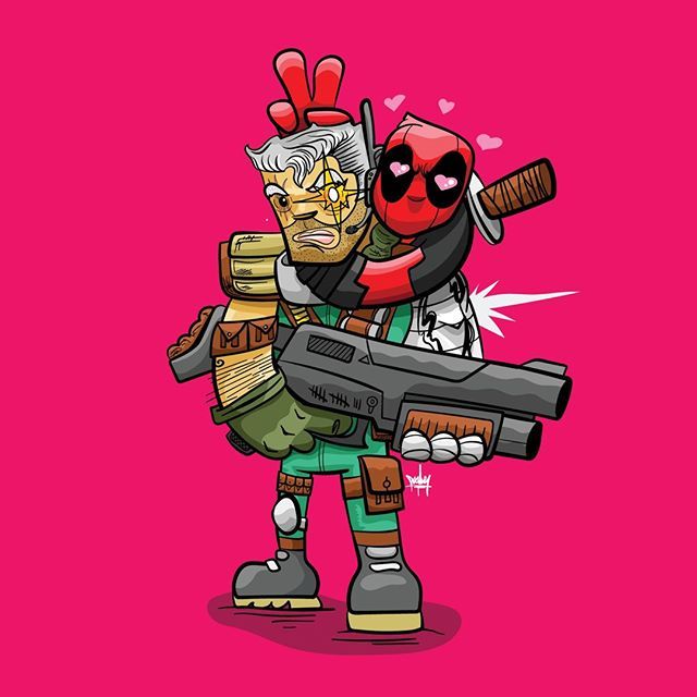 peabe's tweet photo. Can you think of a cuter couple for today? Wade definitely can't but Nathan can probably think of another. I cant wait for Deadpool 2!!!!
.
.
.
.
.
#Deadpool #wadewilson #cable #nathansummers #natesummers #cableanddeadpool #deadpool2 #xforce #xmen #marvel #mcu #vector #vecto… https://t.co/AexUy3DiXH