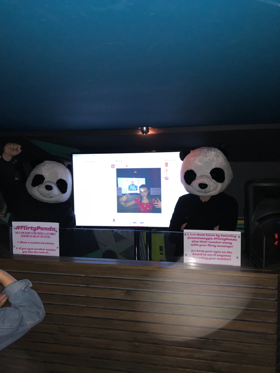 SanctuaryGLA's tweet photo. @SanctuaryGLA the #flirtypanda ‘s have arrived... https://t.co/78Ft3B7KGm