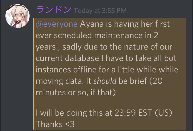 Ayana On Twitter Important News From Randon