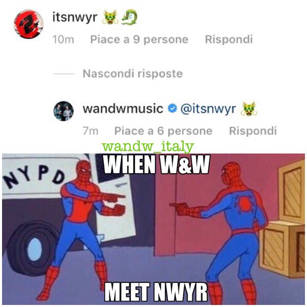 FedeGiusti95's tweet image. 😂😂😂
@WandWmusic X @itsNWYR 👐🐲👐 ❤️
#wandw #nwyr #bestdjs #isnotonlymusic