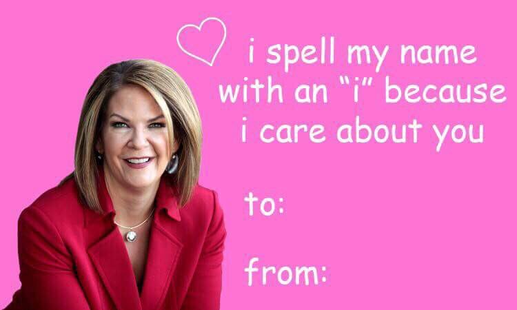 StudentsForWard's tweet photo. Happy Valentine’s Day from Arizona’s Future Senator @kelliwardaz ❤️#AZSen #ValentinesDay https://t.co/NGwkIkwlv9