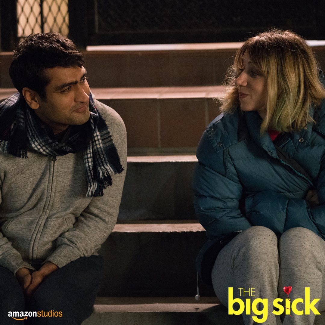 TheBigSickMovie's tweet photo. Happy #ValentinesDay, everyone. If you're staying in tonight, may we recommend watching #TheBigSick on @PrimeVideo? Call it #PrimeAndCommitment: https://t.co/SIQ56bU3L8 https://t.co/j3YYn76JFh
