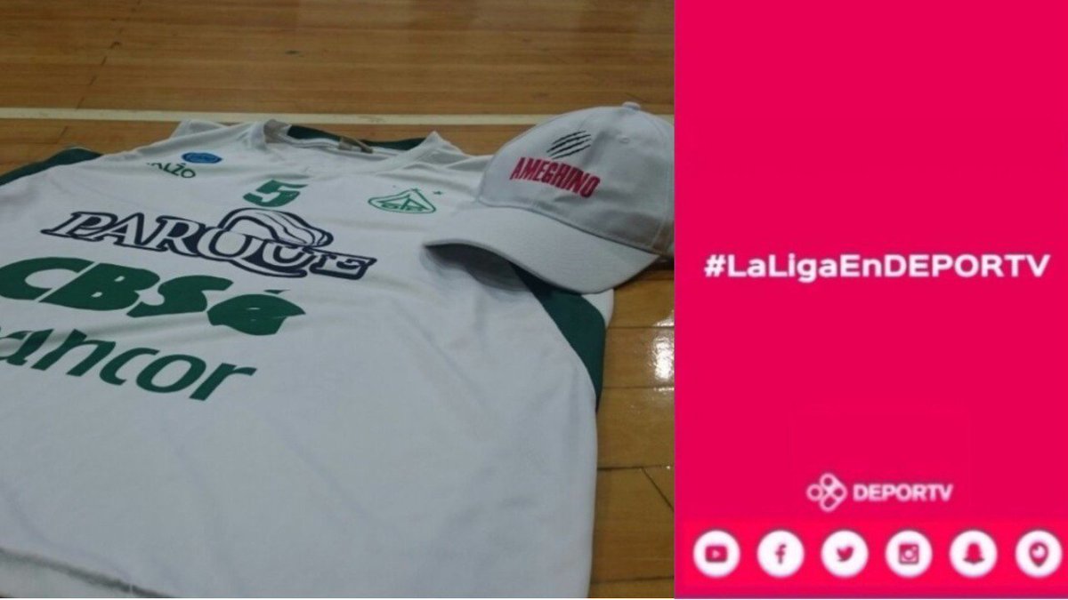 canaldeportv's tweet photo. [SORTEO] Nos seguís + retuiteás + comentás con #LaLigaEnDEPORTV y participás por #LaCamiseta de Barrio Parque 👕 o #LaGorra de Ameghino 🧢 https://t.co/lJuGkBtmtR