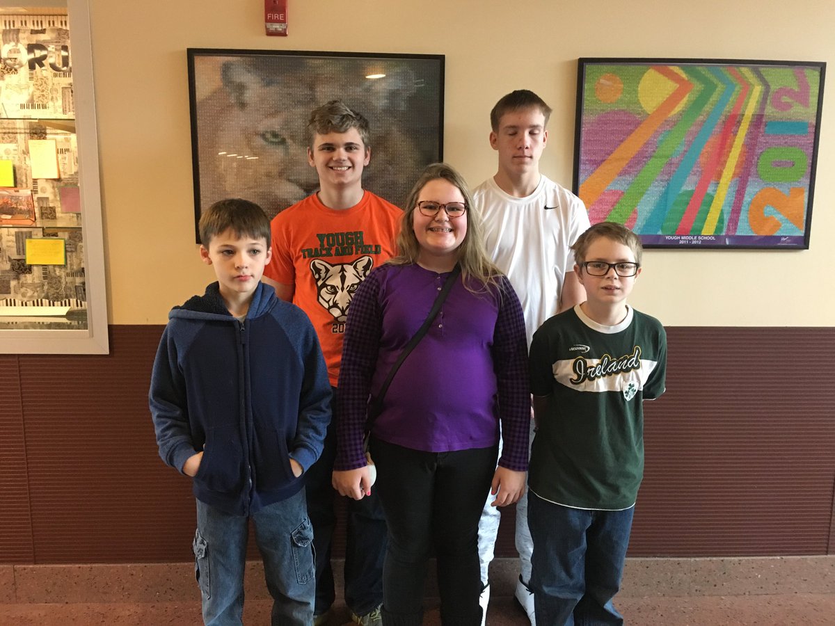 YIMS spelling bee winners! Good luck at the Pittsburgh Spelling Bee!