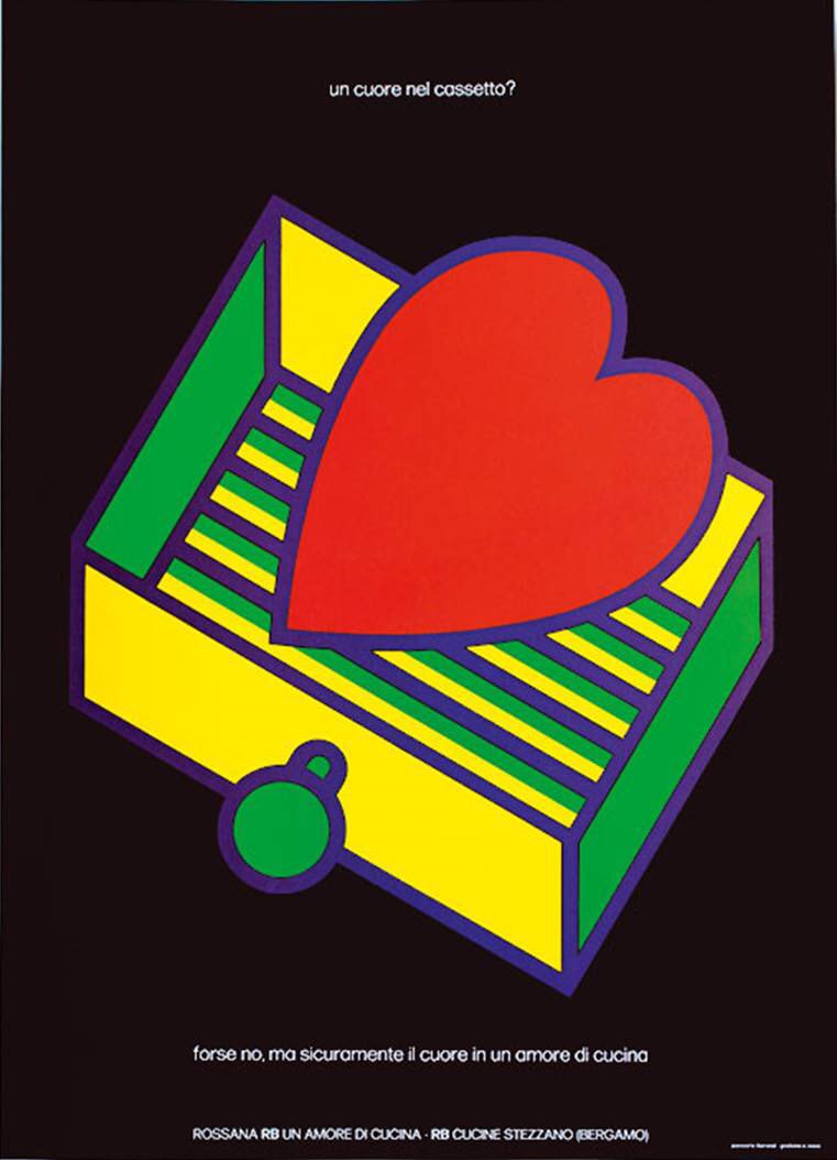 Designed by legendary graphic designer, the late Giancarlo Illiprandi, he understood excellence derives from passion and passion is about love.
 
Happy Valentines Day!