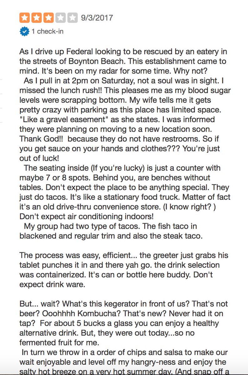 therealisi's tweet photo. absolutely positive that my father wrote this yelp review https://t.co/WxocNhuvxX