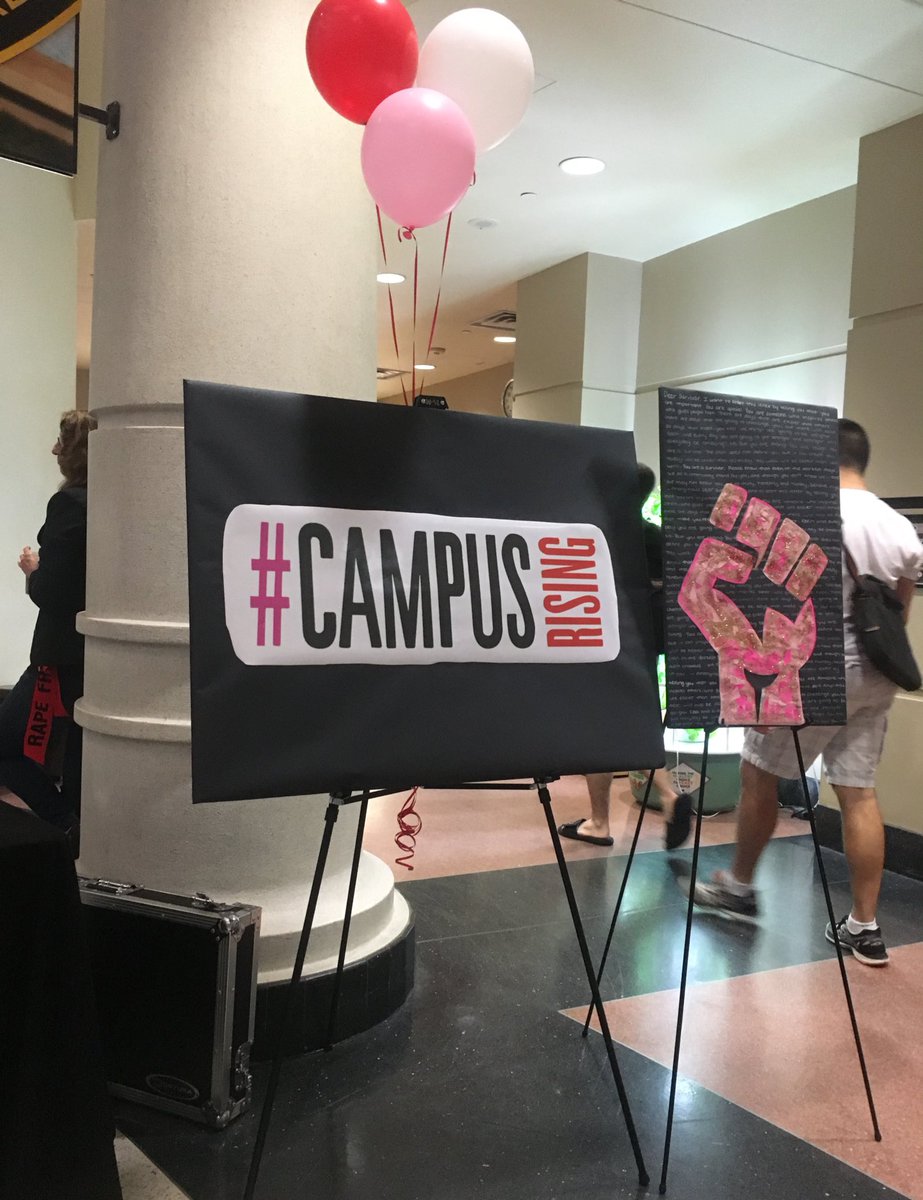 dani_sobes's tweet photo. Such a powerful day at #1BillionRising learning about #letsbeclearUCF ππ so many great dances, speakers, and messages shared! #postthepositive from your experience today! https://t.co/jqc07EHslk