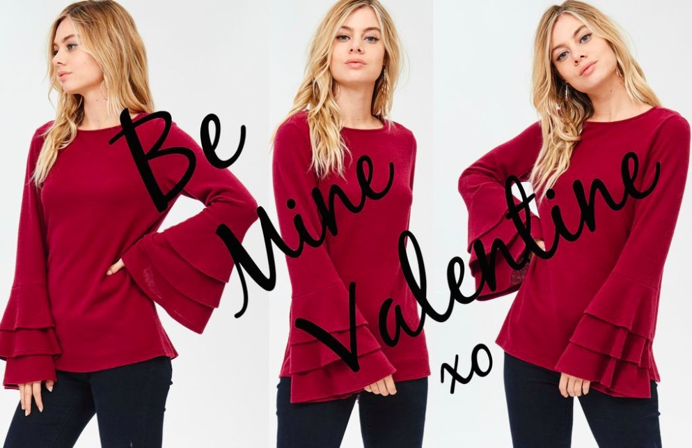 HaPpY VaLiNtInE's DaY! We ❤️ this new arrival. #piperandhollow #newhollow #valintinesday

SHOP NOW-> piperandhollow.com…/my-love-burgundy
