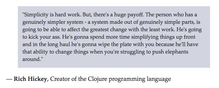 This is likely my favorite and the most important quote about creating software, EVER!.