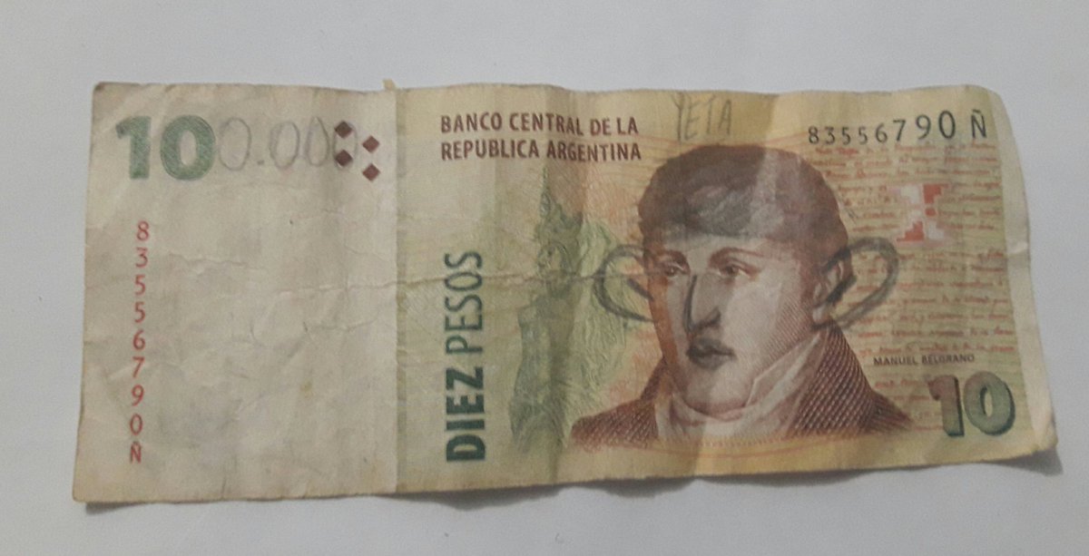 pedroxfalopa's tweet photo. RT al billete con la cara de @Pedrito_Vm para tener suerte hasta el 37 de febrero https://t.co/QacmRXR1mS