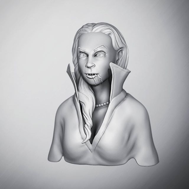 MikeASchreiner's tweet photo. Vampire Women Sculpt, created by Mike Schreiner. #3d #3dsmax #3dmodel #3drender #cgitexture #3ds #art #coolart #instart #creative #cgi #funart #render #creativeart #zbrush #pixologic #graphic #graphics #graphicdesign #artisy #artist #visualgraphic #visua… https://t.co/H5YSdlern6 https://t.co/xmJGPosFhn
