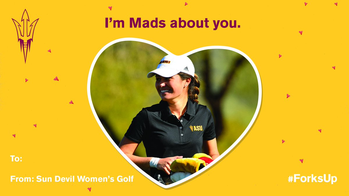 SunDevilWGolf's tweet photo. Happy Valentine's Day from Sun Devil Women's Golf! (1/2) #SunDevilTradition #ValentinesDay https://t.co/YH0iwN5ip1