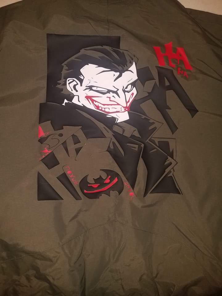 Life3lr's tweet image. Joker Squad custom jackets #3LR #Buffalo #NewYork #NorthCarolina #Atlanta Houston #LasVegas #California #Toronto #china #Japan