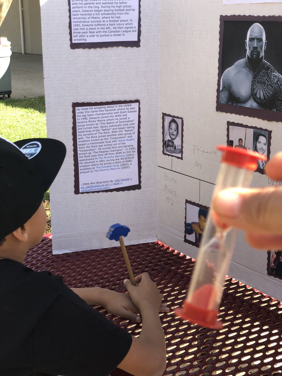 MaestraMayorga's tweet photo. #BiographyProject Our focus today was on the length of our presentation and our audience. 🙌🏼👍🏼 #presentationskills #Practice4 @BosLangAcademy @CajonValleyUSD https://t.co/jSLx8DOeIT