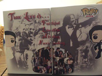 FlanForever's tweet photo. In honor of Valentine's Day, I wanted to share the book I wrote for @LanaParrilla &amp; @fred_diblasio several years ago ❤️🌹💋 #StoryofFlan https://t.co/n14waihNIC