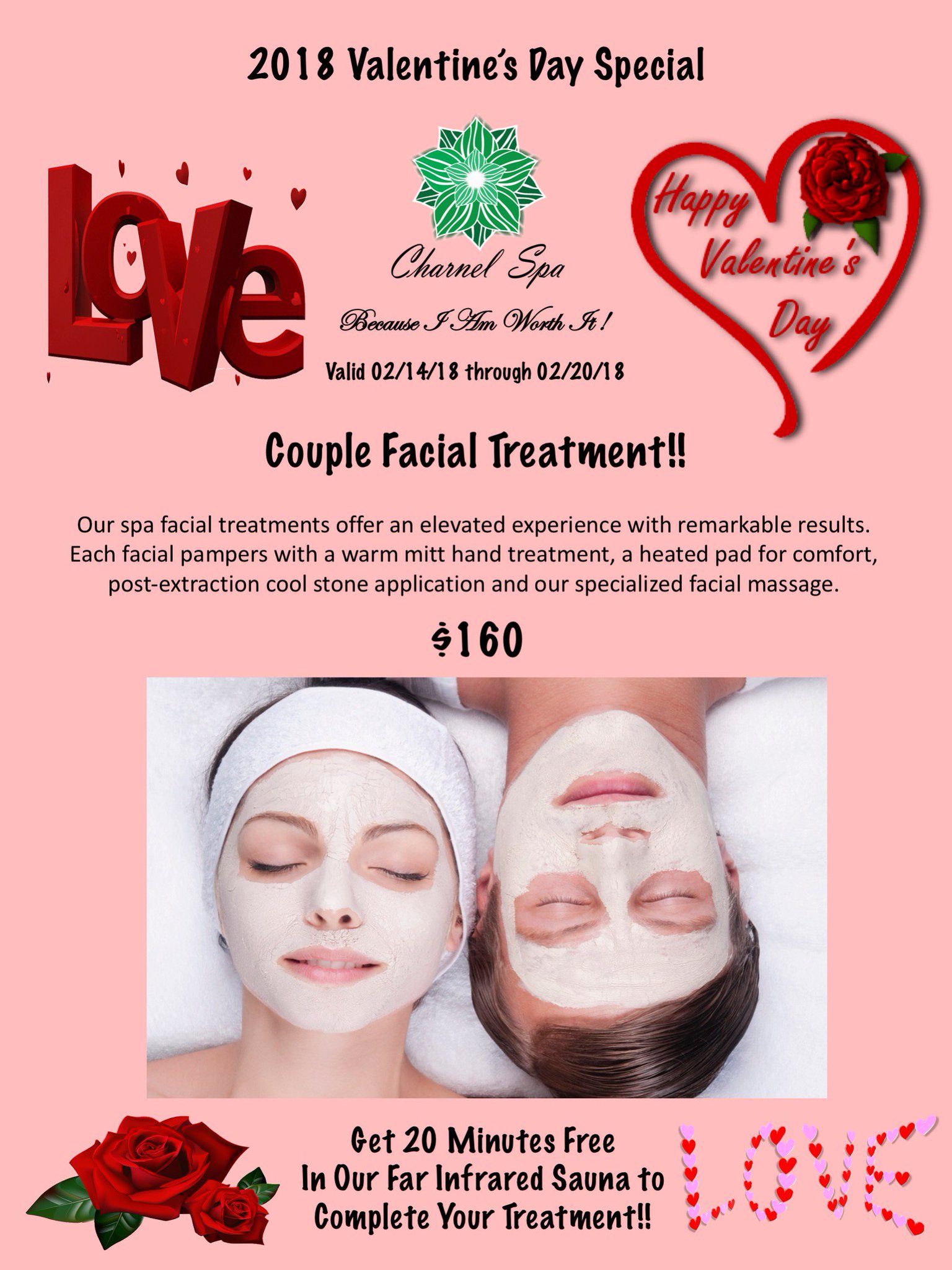 Couple facial treatment near me Clearance