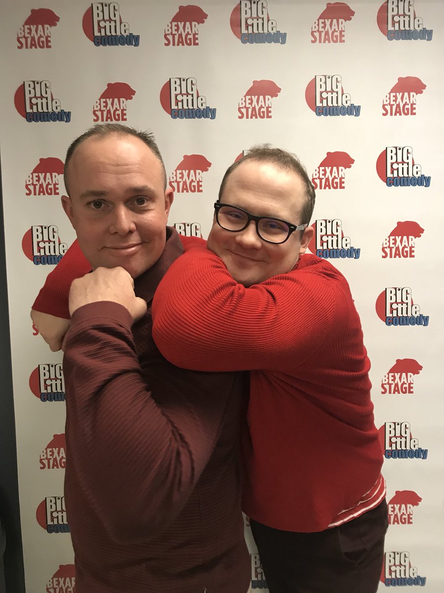 BigLittleComedy's tweet photo. Just 30 minutes until our first show of the fest! Come hang out with these lovely couples. #WhineTime #ShaneRise #BigAlGonzalez #kismet #blcf2018 https://t.co/U2qy9IrUdR