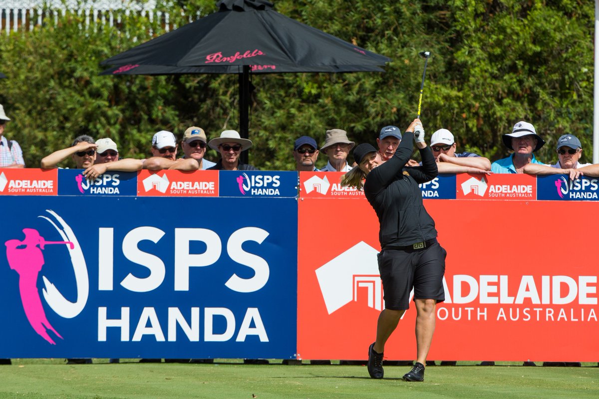 LETgolf's tweet image. .@SolheimCupEuro star Caroline Hedwall from Sweden holds a share of the clubhouse lead on 68 alongside Caroline Inglis at the @WomensAusOpen at Kooyonga GC in Adelaide #WomensAusOpen #ExpectBrilliance #AussieSwing