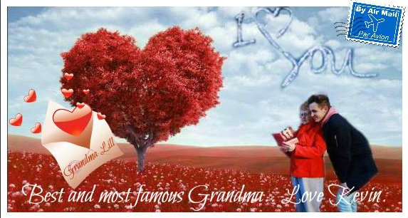 Cheekyoziechick's tweet photo. https://t.co/Ksyd1fjXcw #ValentinesDay isn't just for lovers.. Show someone you really care like @kevindroniak did for his #GrandmaLill 💝 #Drones #LoveLetters #CloudMessages #KevinDroniak https://t.co/1vvVj58Jat