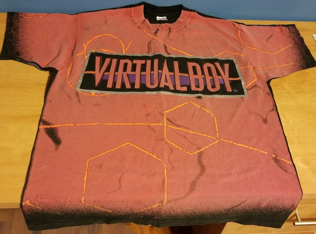 vgmuseum's tweet photo. Check your closet for a Virtual Boy t-shirt!  You might be sitting on $200+!
https://t.co/VPV6IyzZ8I
#ebay #nintendo https://t.co/I4xs2kPvMI