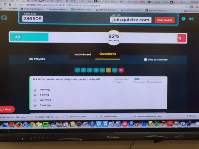 FriendshipElem's tweet photo. @dcsnc @FriendshipElem Mr. Bullins' 5th graders are awe- stricken as they actively learn  about Heat transfer &amp; convection currents with warm/cold temperatures-followed by quizizz assessment! #science is fun https://t.co/l8QQ1BkGPF