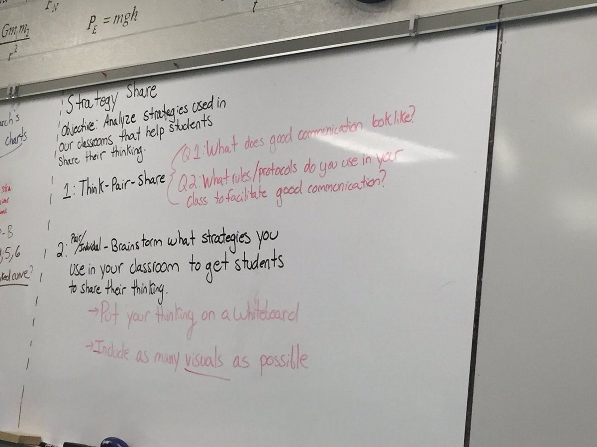 nicolekherndon's tweet image. Great learning session @MSkvarch on whiteboard discussions for Ss to reflect on their thinking! #studentcollaboration #PDlearning