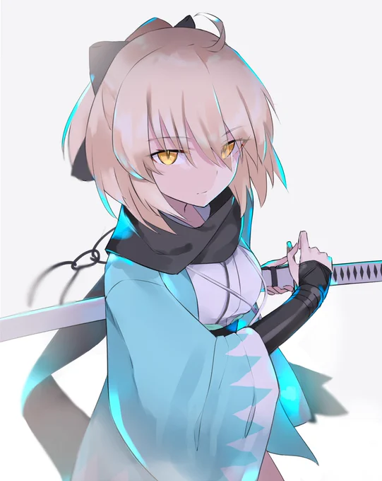 沖田さん落書き練習 