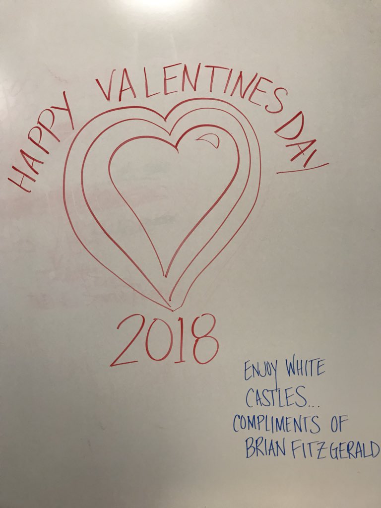 Valentines Day Same Page Late Night with White Castles and the MWs finest freight team at 2762!!!  #sliders #longlongnight #E2Erocks <a href="/JulieGiattino/">Julie Giattino</a> <a href="/HouleHeather/">HeatherHouleTHD</a> <a href="/2762/">Rodney Bosma</a>