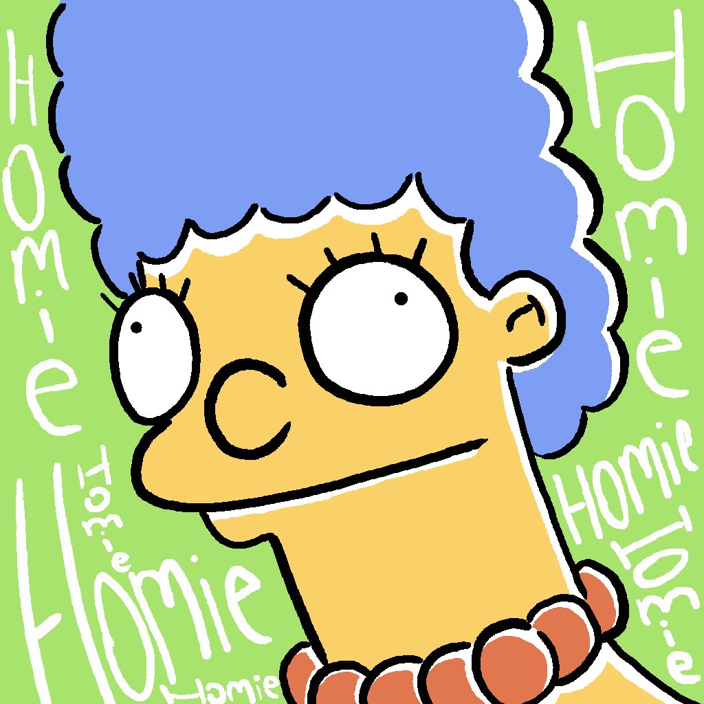 Aaaaaaaaaaaaarun On Twitter Homie Art Simpsons Thesimpsons Marge 