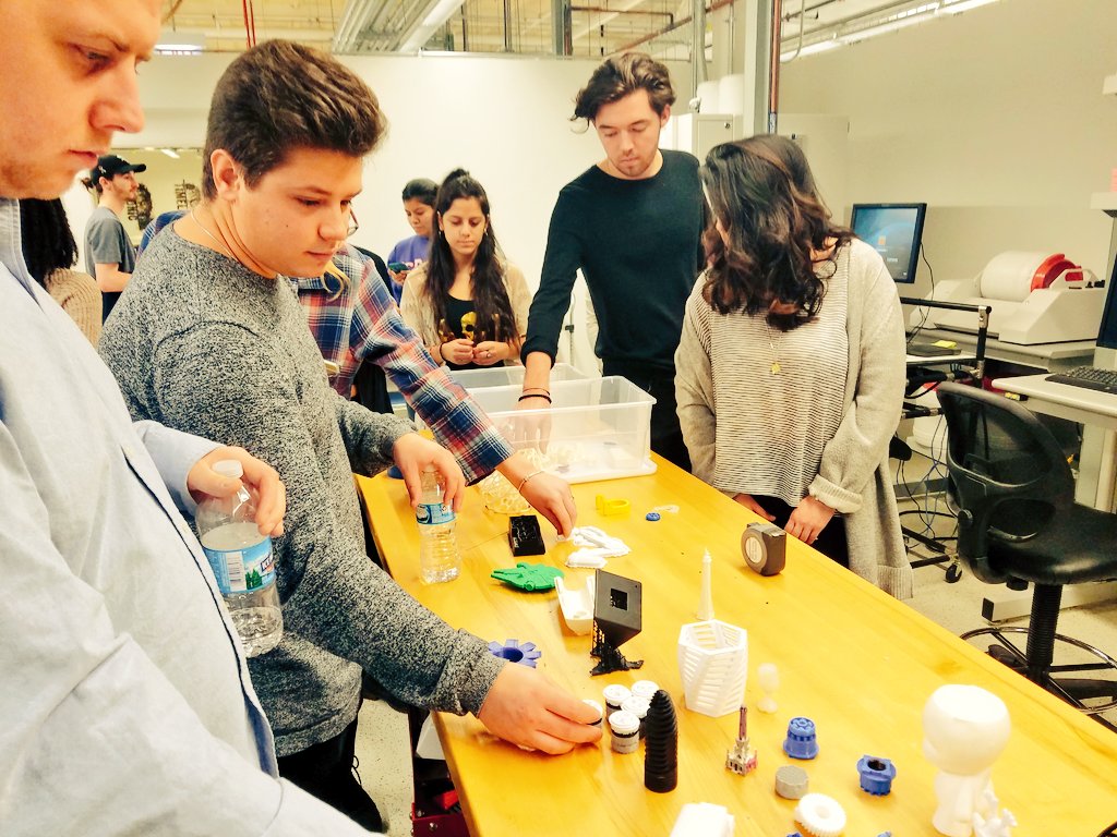 mattragas's tweet photo. Great visit today for @DePaulU #PRAD373 class to @mHUBChicago. Thanks star @DePaulPRAD alumna @Briajenae for hosting us! #eship #innovation #manufacturing https://t.co/xBlpE0wAEl