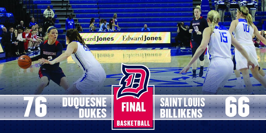 DuqWBB's tweet photo. Ballgame. #DuqWBB #A10WBB #GoDukes https://t.co/8dSN88ntB4