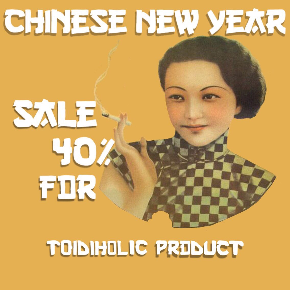 toidiholic's tweet photo. [ CHINESE NEW YEAR ]
Dapatkan diskon 40% off untuk semua product Toidiholic. Promo Berlaku dari tanggal 12 sampai 16 Februari! Yuk Tunggu apalagi. Buy Now or Cry Later! https://t.co/kIv8DEaD4H