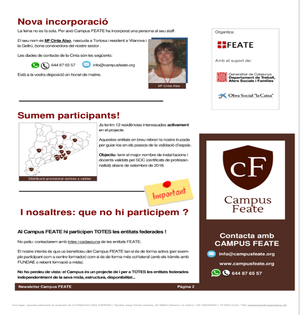 campus_feate's tweet photo. Aquí teniu la newsletter del mes de febrer 2018. 
@campus_feate en marxa ! https://t.co/lbWoUlUk3r
