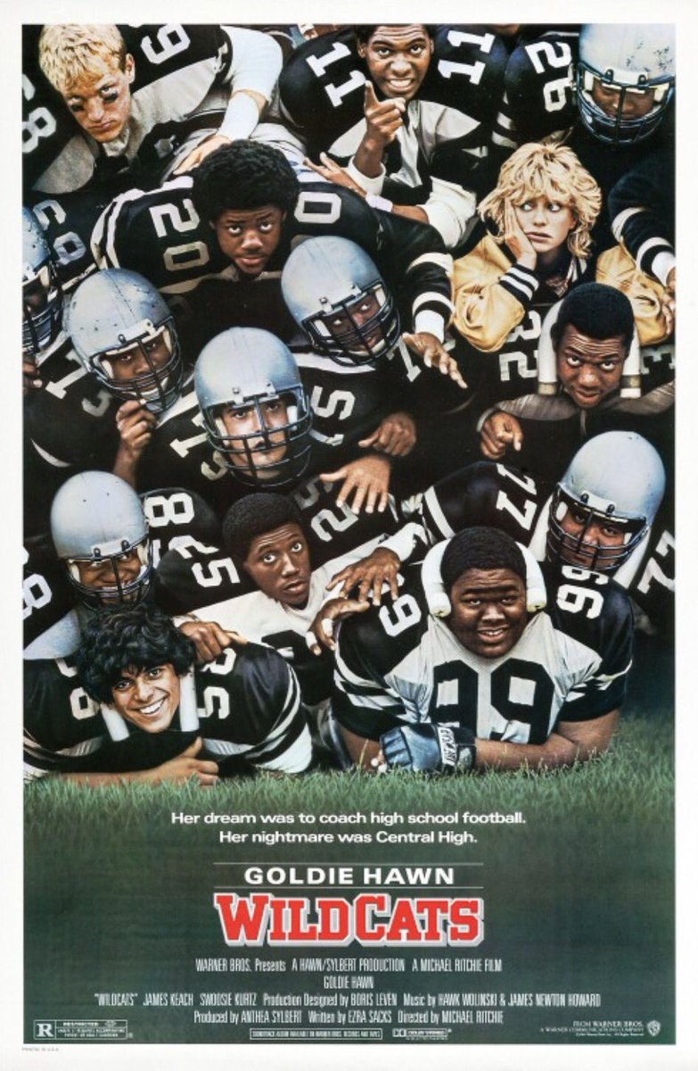 FilmNewsNos's tweet photo. 🎬MOVIE HISTORY: 32 years ago today, February 14, 1986, the movie 'Wildcats' opened in theaters!

#GoldieHawn #SwoosieKurtz @RobynLively #BrandyGold #JamesKeach #JanHooks #WesleySnipes #LLCoolJ #WoodyHarrelson #MykeltiWilliamson #BruceMcGill #NipseyRussell #TabThacker https://t.co/r7frzksSpS